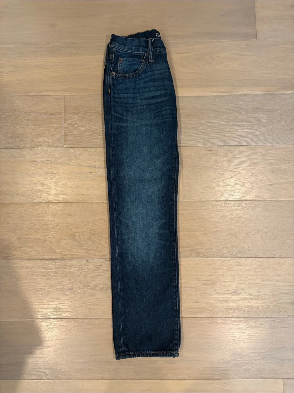 GAP Kids '90s Original Straight Jeans in Dark Blue. Boys size 12